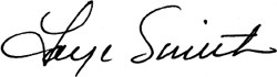 Faye Smith Signature